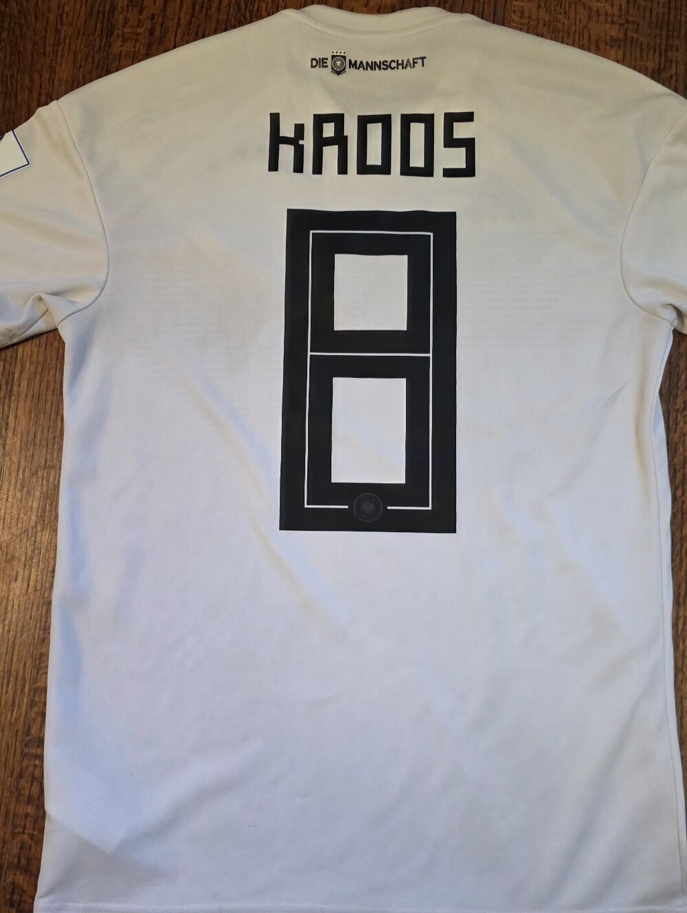 Kroos #8 Germany World Cup 2018 Authentic jersey